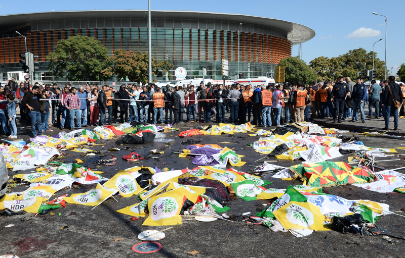 Explosion of Station in Ankara